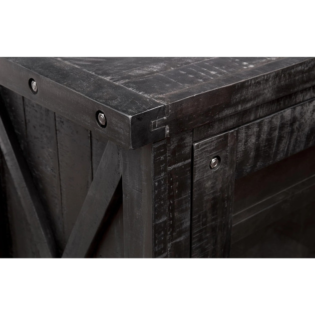 Yosemite Solid Wood Sideboard – Contemporary Rustic Style by Modus Furniture