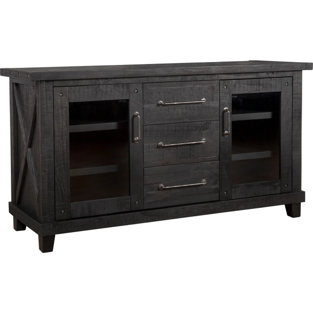 Yosemite Solid Wood Sideboard – Contemporary Rustic Style by Modus Furniture