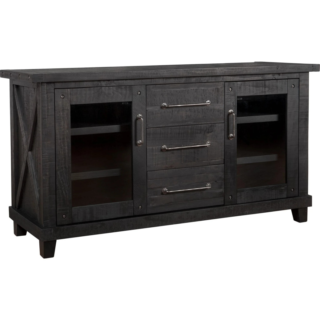 Yosemite Solid Wood Sideboard – Contemporary Rustic Style by Modus Furniture