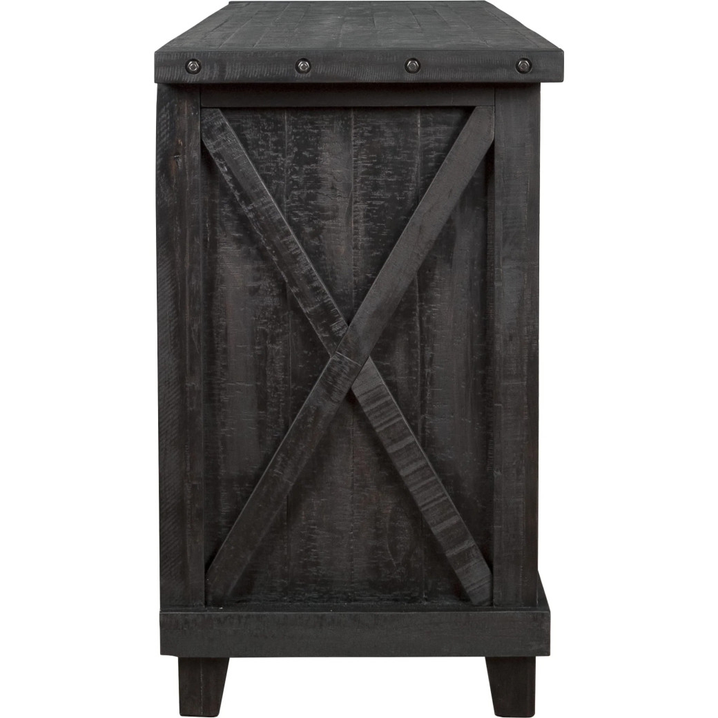 Yosemite Solid Wood Sideboard – Contemporary Rustic Style by Modus Furniture