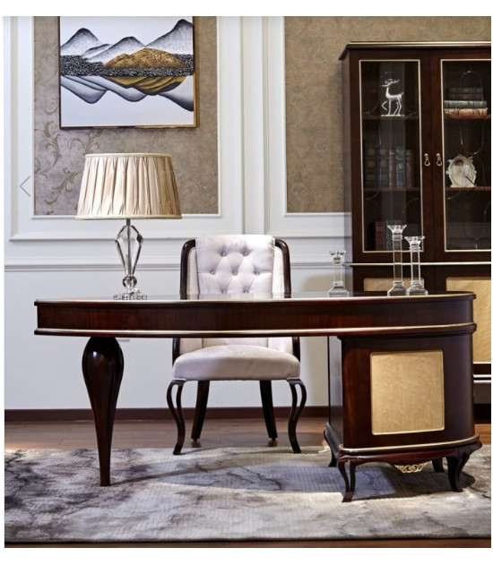 E71 Italian Luxury Executive Desk | Infinity Furniture Import
