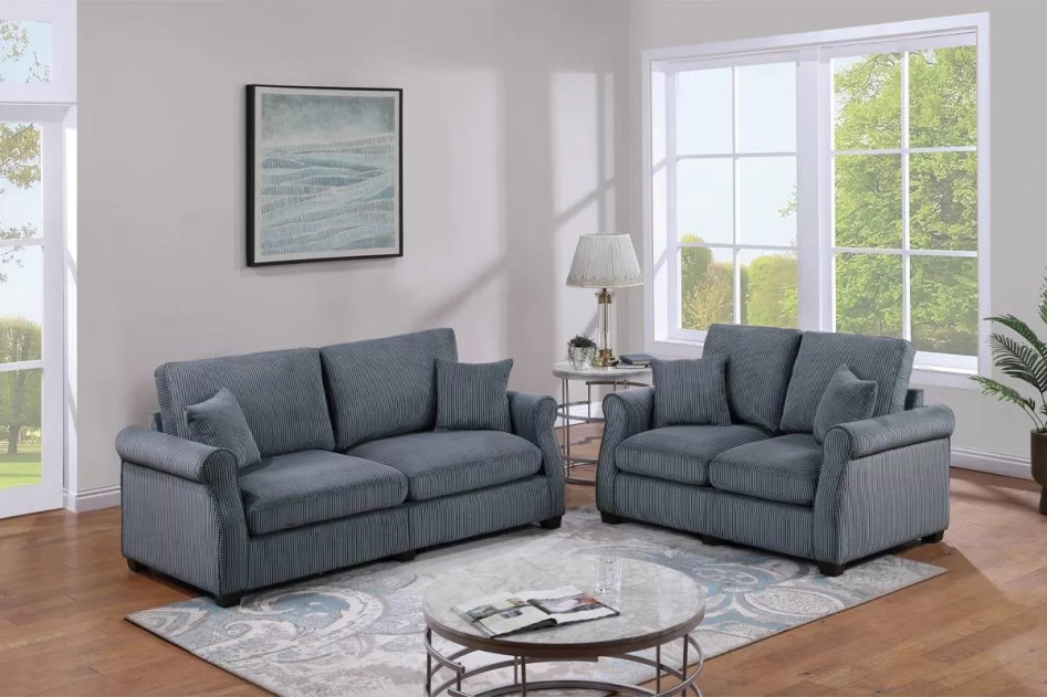 F8429 Best Seller 2-Piece Sofa & Loveseat Set by Poundex Furniture | Phoenix AZ