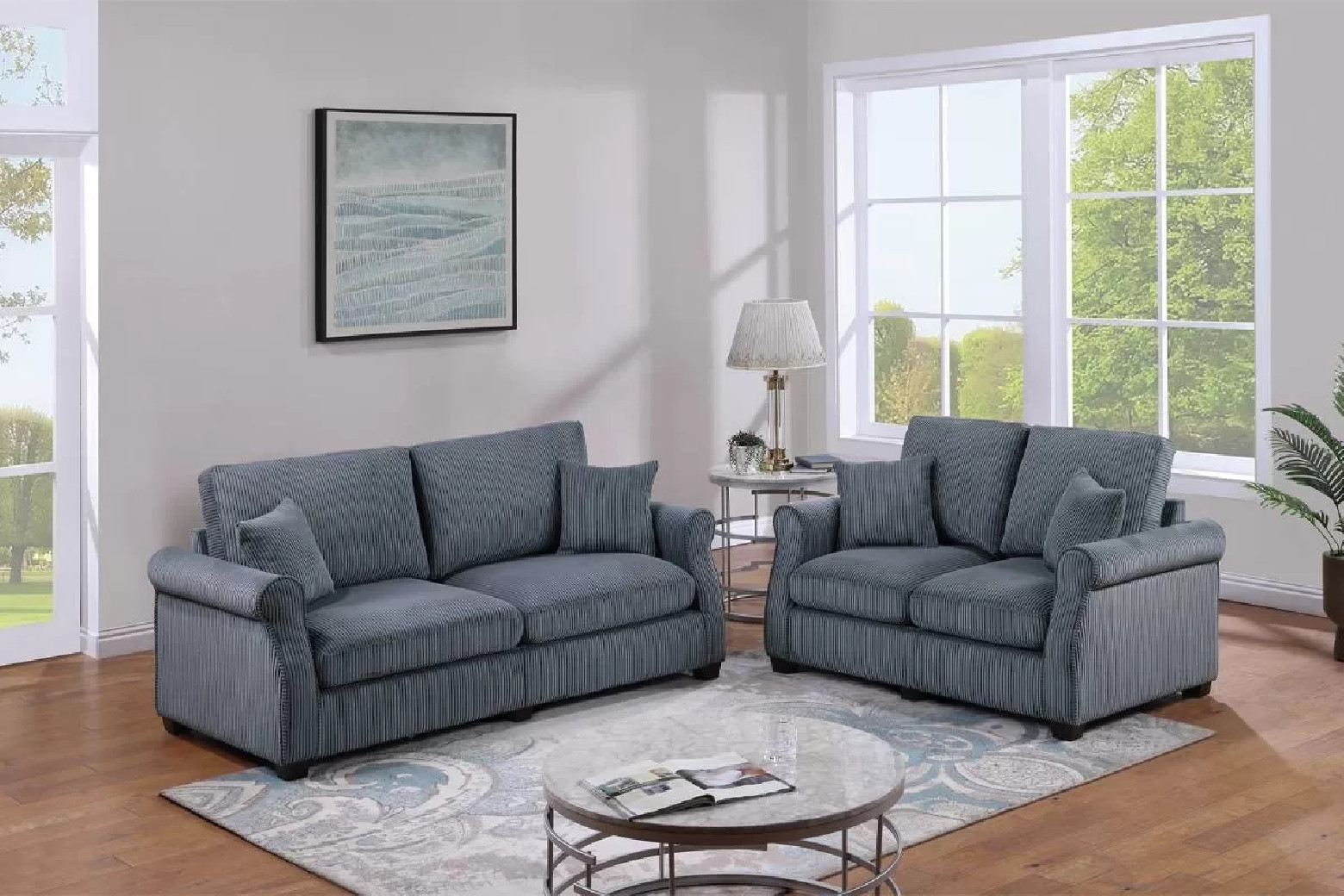 F8429 Best Seller 2-Piece Sofa & Loveseat Set by Poundex Furniture | Phoenix AZ