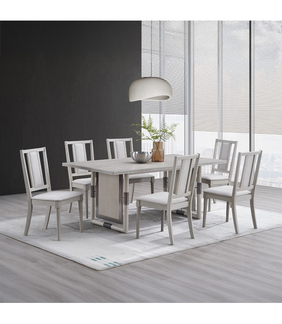 DN04310 Marta 7PC Dining Set | ACME Labor Day Sale Phoenix