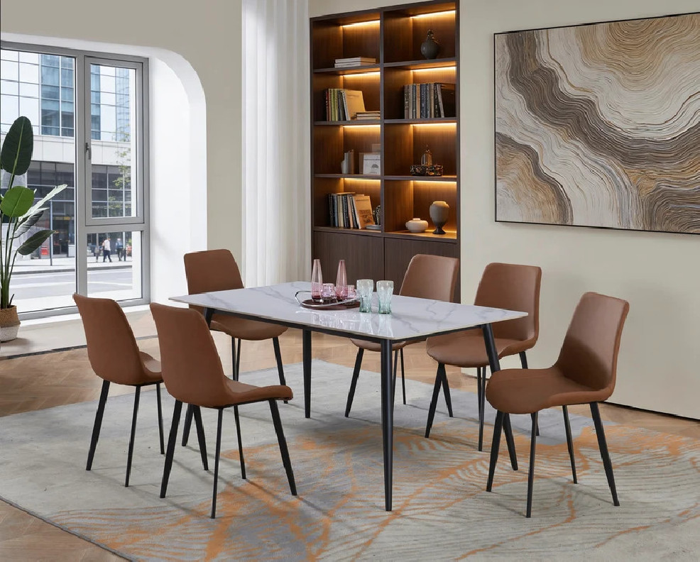 D6002 Selena 7PC Dining Set | McFerran Phoenix AZ