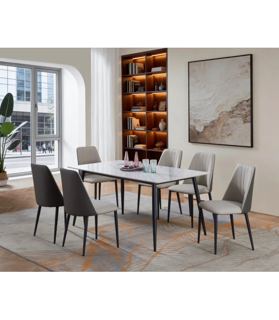 D6003 Selena 7PC Dining Set | McFerran Phoenix AZ