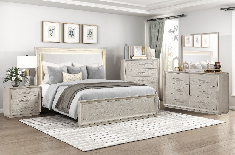 2501 Solas 5PC Queen Bedroom Set | Homelegance Phoenix