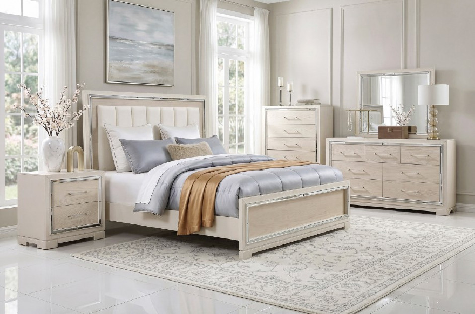 2506 Alabaster 5PC Queen Bedroom Set | Phoenix AZ