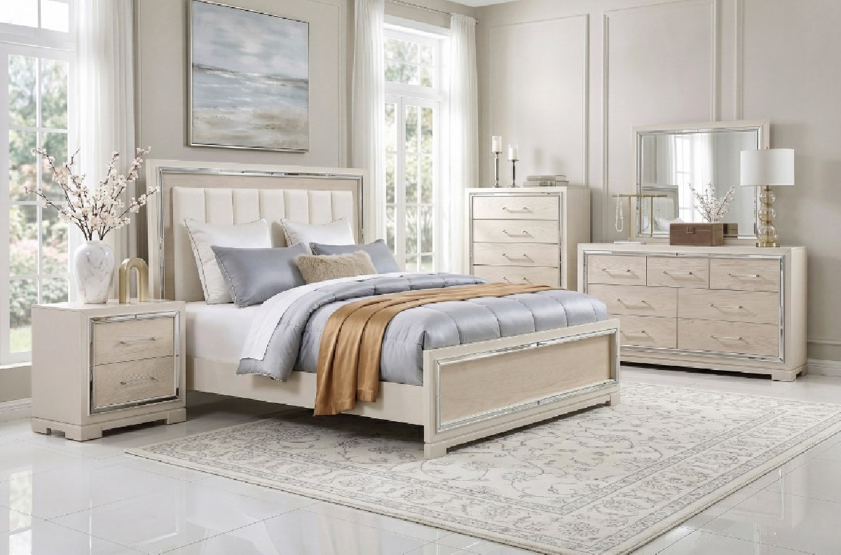 2506 Alabaster 5PC Queen Bedroom Set | Phoenix AZ