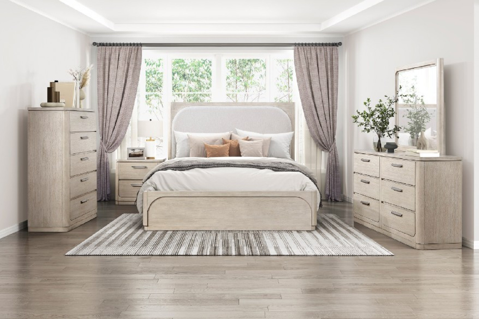 2477 Alita 5PC Queen Bedroom Set | Phoenix AZ Furniture