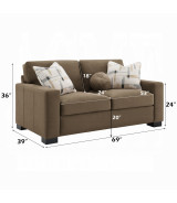 ACME Darya 2PC Sofa & Loveseat | Phoenix AZ | Nationwide Free Delivery