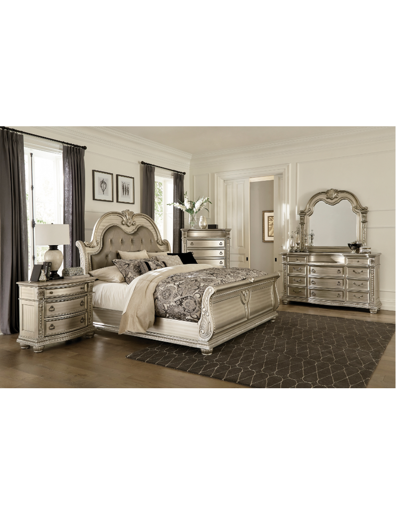 1757SV Cavalier Collection 5PC Queen Bedroom Set | Phoenix AZ | Nationwide Free Delivery