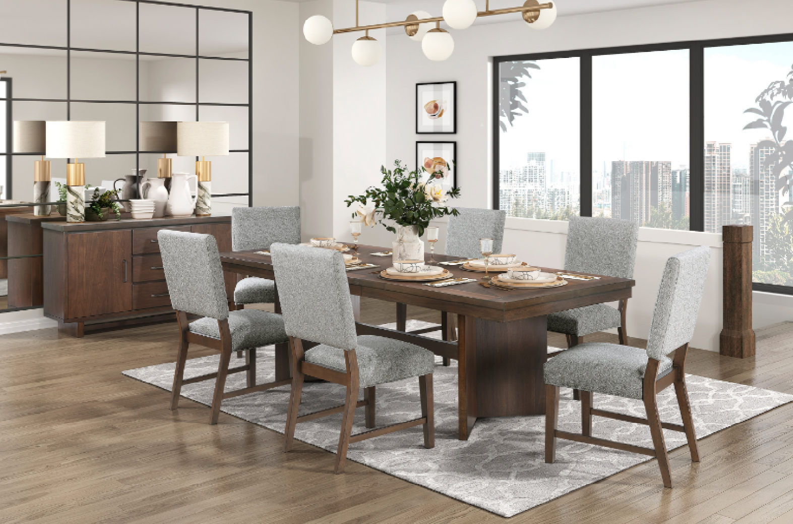 Franco 7PC Dining Set | Phoenix AZ | Nationwide Free Delivery
