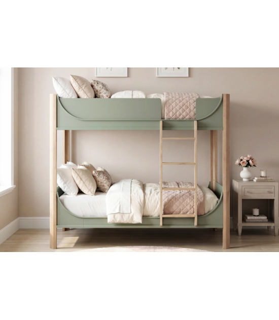 Liam Green Twin Bunk Bed | Phoenix AZ | Nationwide Free Delivery