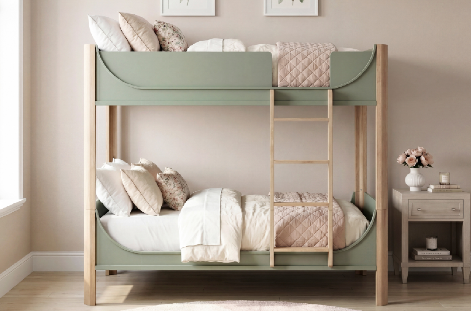 Liam Green Twin Bunk Bed | Phoenix AZ | Nationwide Free Delivery