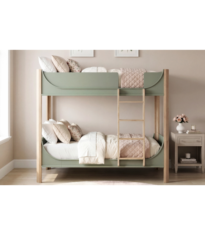 Liam Green Twin Bunk Bed | Phoenix AZ | Nationwide Free Delivery