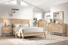Marrin Mid-Century Queen Bedroom Set | Homelegance | Phoenix AZ