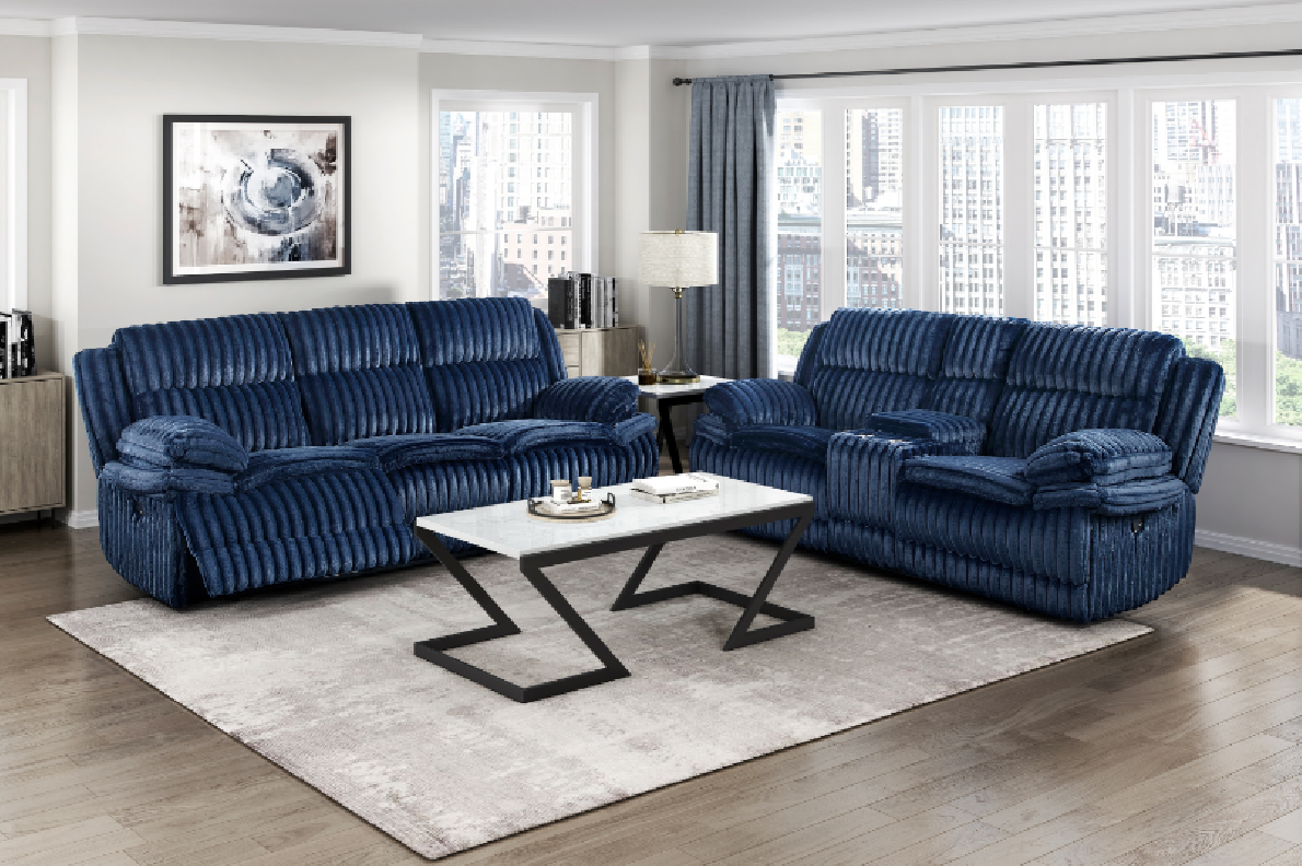 9577 Goodland Reclining Sofa & Loveseat | Multiple Colors | Homelegance | Phoenix AZ