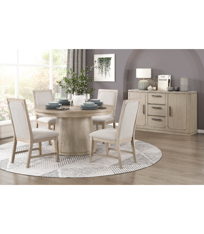 Alita 5-Piece Round Dining Set | Homelegance | Phoenix AZ