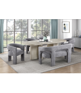 Marais 6-Piece Dining Set w/ 4 Arm Chairs & Bench | Homelegance | Phoenix AZ