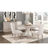 6018-60RD Lofton 5-Piece Round Dining Set | Homelegance | Phoenix AZ