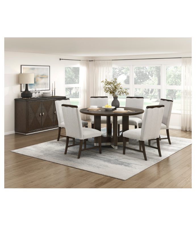 6066-84 Clara 7-Piece Dining Set | Homelegance | Phoenix AZ