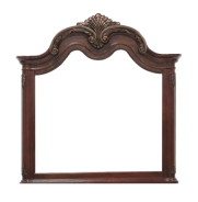 2243 Deryn Park Collection 5-Piece Queen Bedroom Set – Traditional Style, Cherry Finish with Gold Tipping by Homelegance