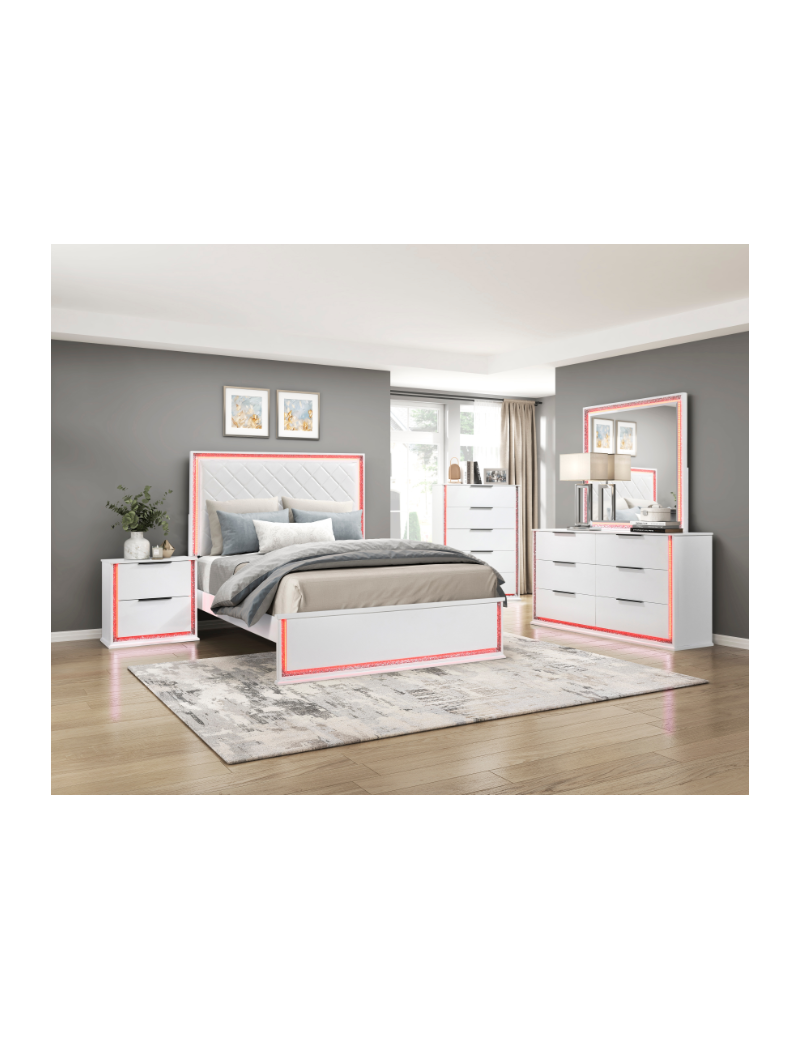 2390 Lumin Queen Bedroom Set | Homelegance | Phoenix AZ
