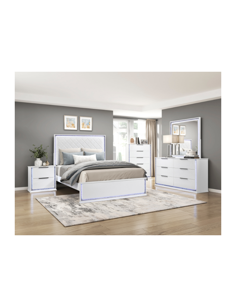 2390 Lumin Queen Bedroom Set | Homelegance | Phoenix AZ