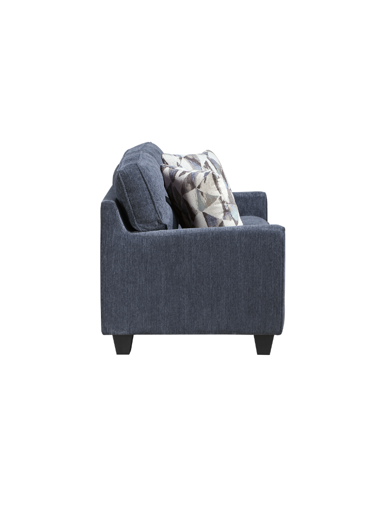 8416BU Bennett Blue 3-Piece Living Room Set | Homelegance | Phoenix AZ