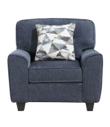 8416BU Bennett Blue 3-Piece Living Room Set | Homelegance | Phoenix AZ