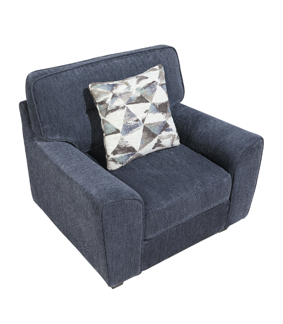 8416BU Bennett Blue 3-Piece Living Room Set | Homelegance | Phoenix AZ