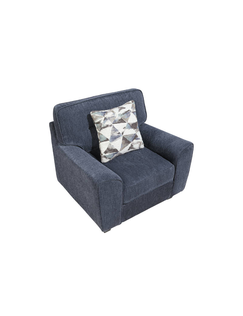 8416BU Bennett Blue 3-Piece Living Room Set | Homelegance | Phoenix AZ