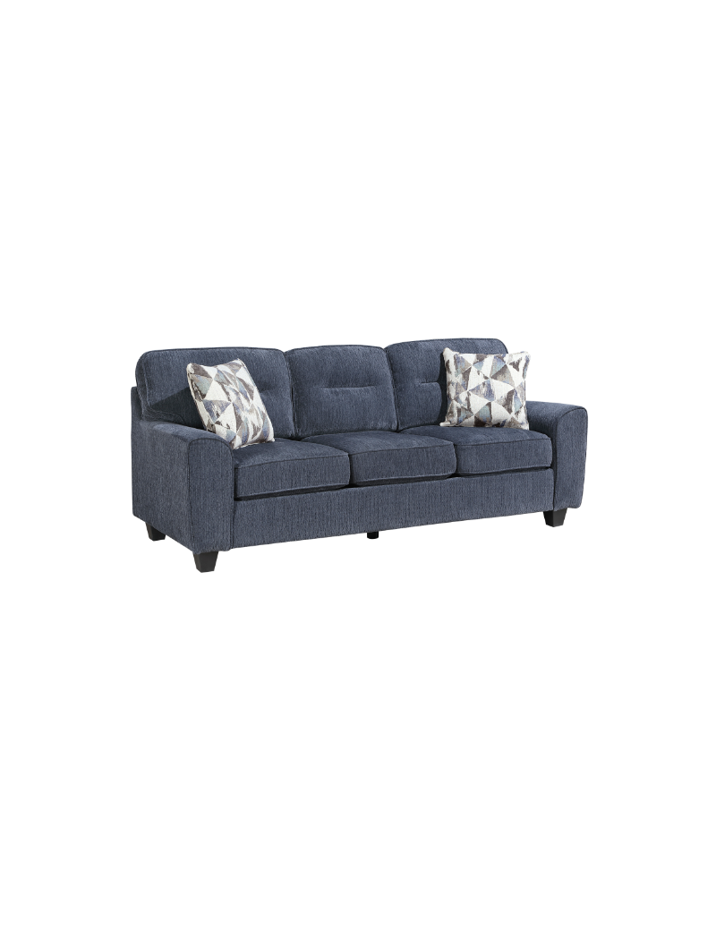 8416BU Bennett Blue 3-Piece Living Room Set | Homelegance | Phoenix AZ