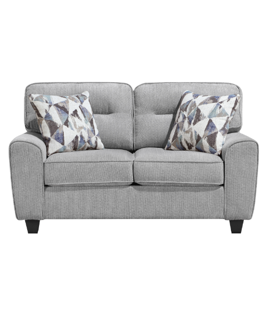 8416GY Bennett Gray 3-Piece Living Room Set | Homelegance | Phoenix AZ