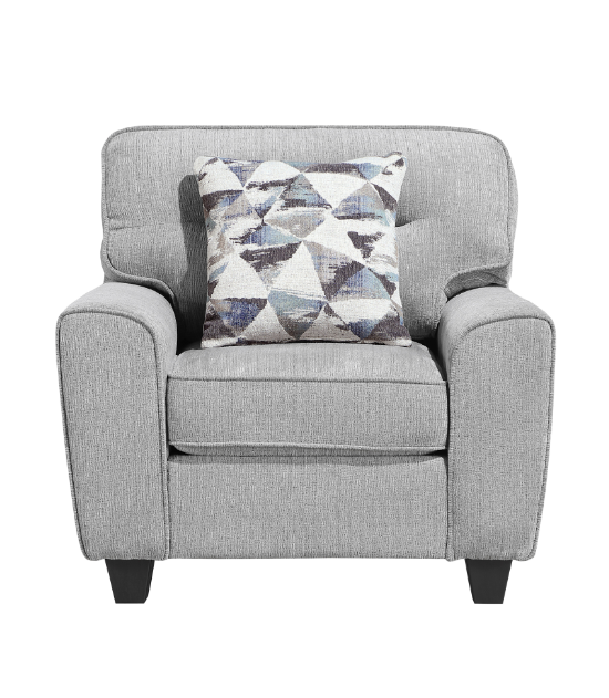 8416GY Bennett Gray 3-Piece Living Room Set | Homelegance | Phoenix AZ