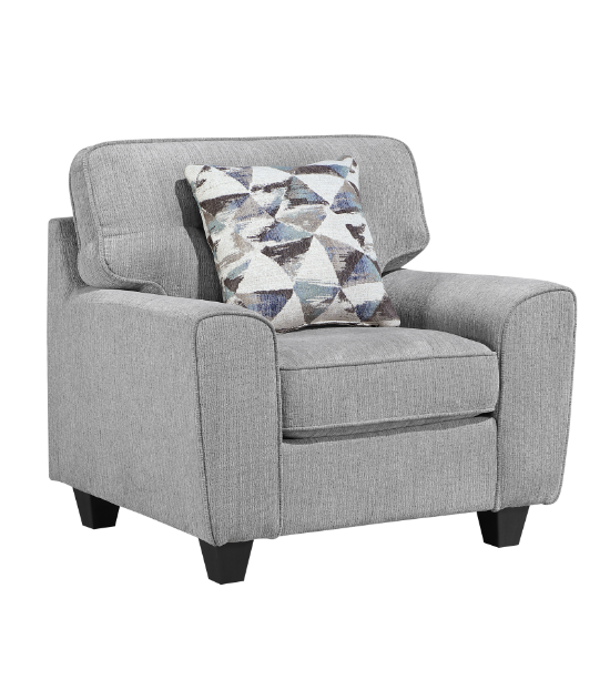 8416GY Bennett Gray 3-Piece Living Room Set | Homelegance | Phoenix AZ