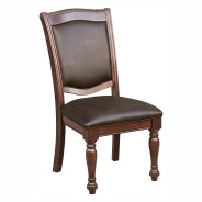 5473-103 Lordsburg 7-Piece Extendable Dining Set -6 side Chairs – Traditional Style, Brown Cherry Finish by Homelegance