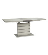 5599-71 Glissand 7-Piece Extendable Dining Set & Chrome by Homelegance