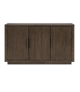 5764 Brookings 7-Piece Extendable Dining Set – Rustic Contemporary Style, Brown Acacia Finish by Homelegance