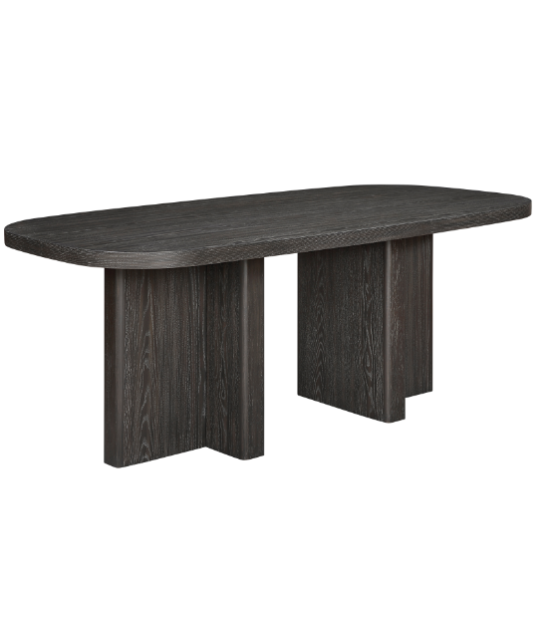 6048-82 Marais 5-Piece Dining  – Modern Mid-Century Style, Light Gray Table ,Orange & white Bouclé by Homelegance