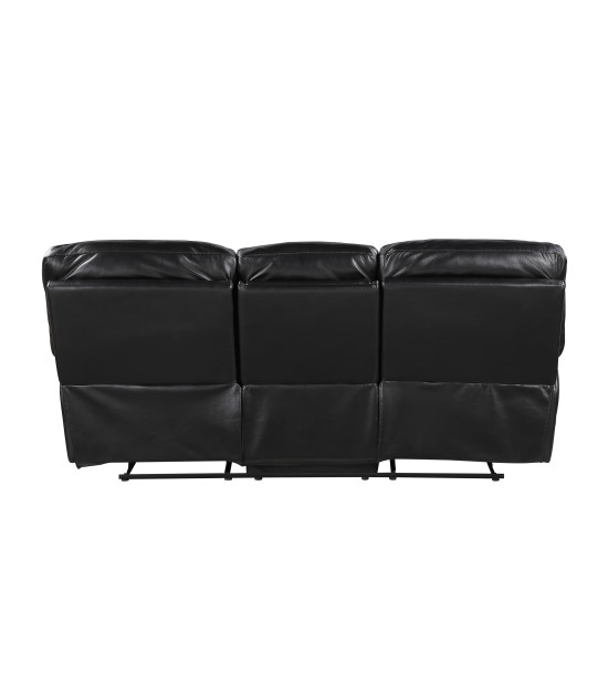 9037 Maverick Black Reclining Sofa & Loveseat | Homelegance | Phoenix AZ