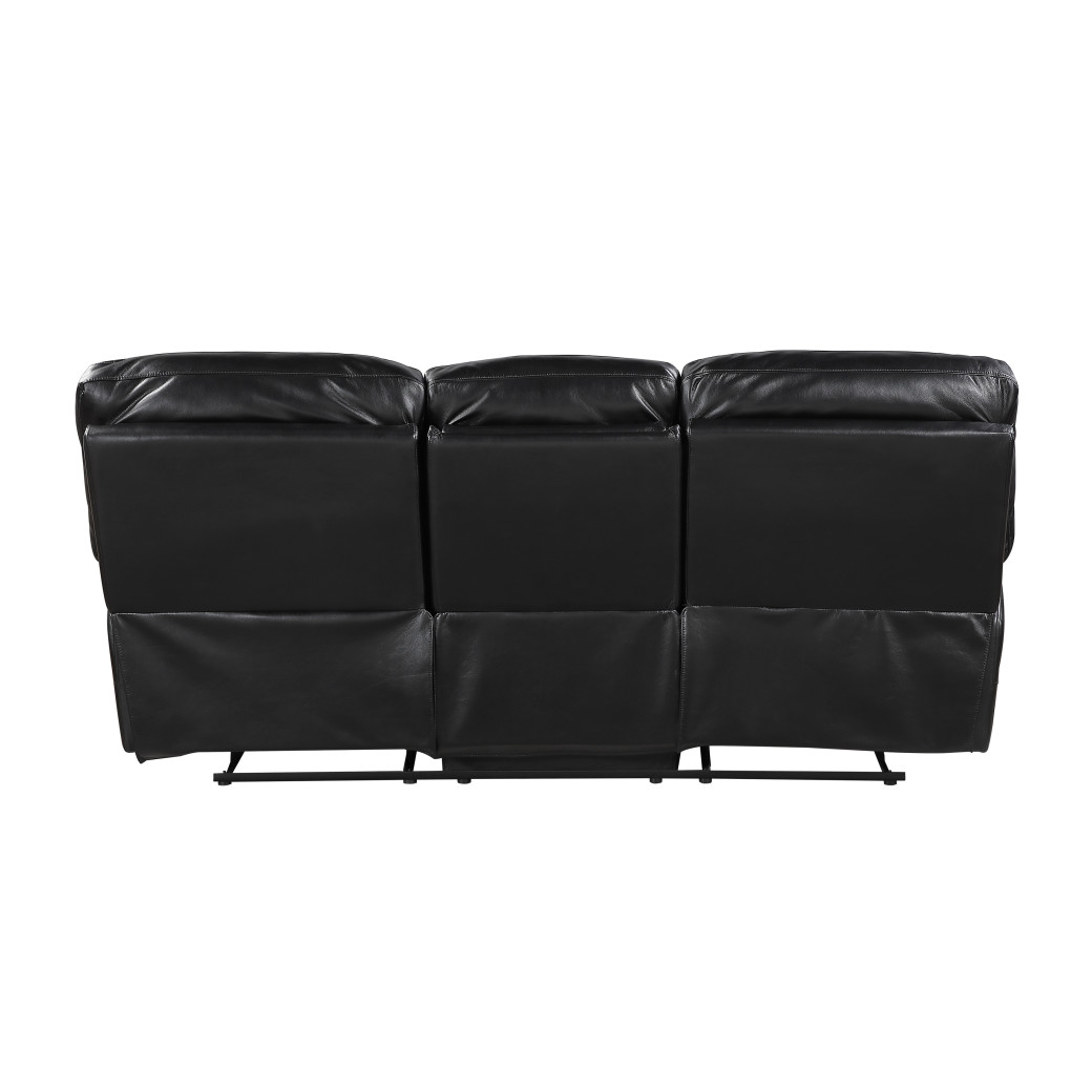 9037 Maverick Black Reclining Sofa & Loveseat | Homelegance | Phoenix AZ
