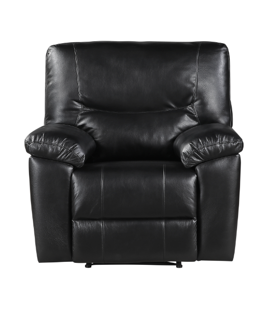 9037 Maverick Black Reclining Sofa & Loveseat | Homelegance | Phoenix AZ