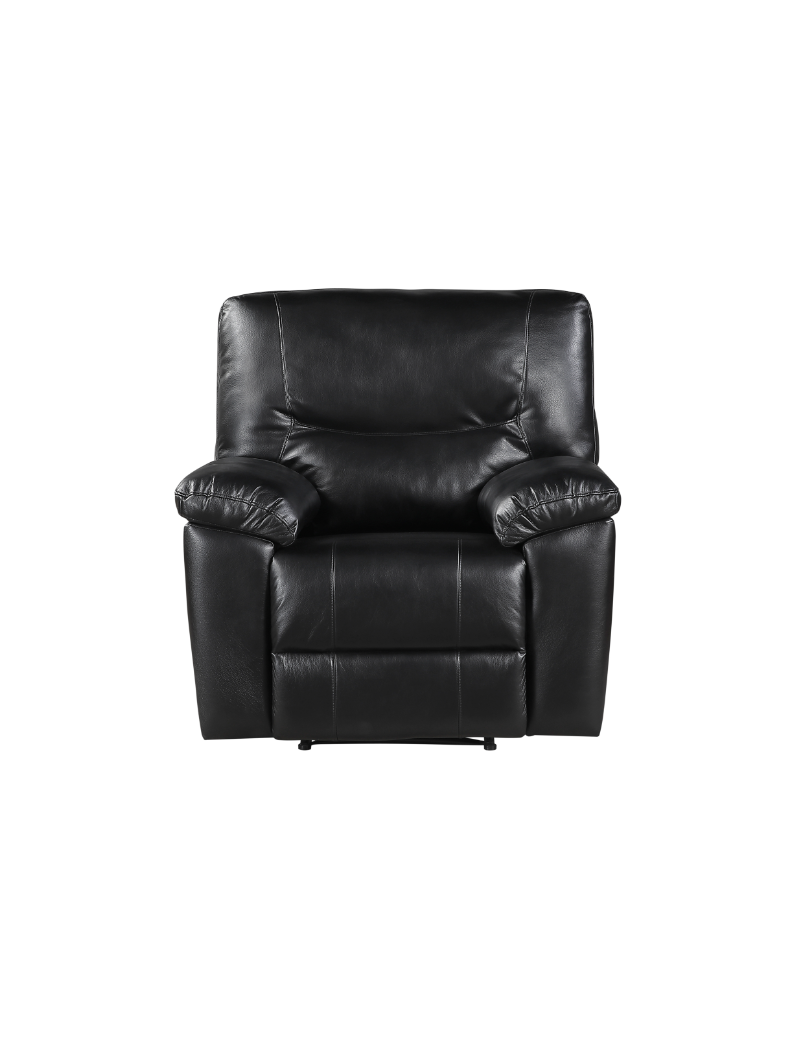 9037 Maverick Black Reclining Sofa & Loveseat | Homelegance | Phoenix AZ