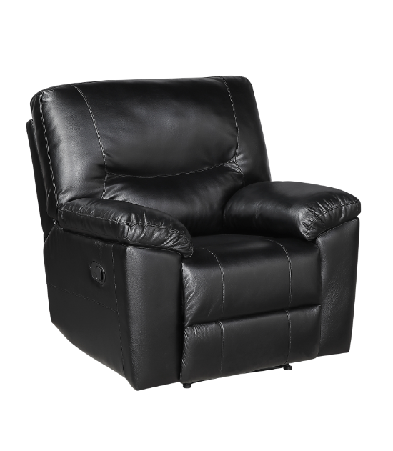 9037 Maverick Black Reclining Sofa & Loveseat | Homelegance | Phoenix AZ