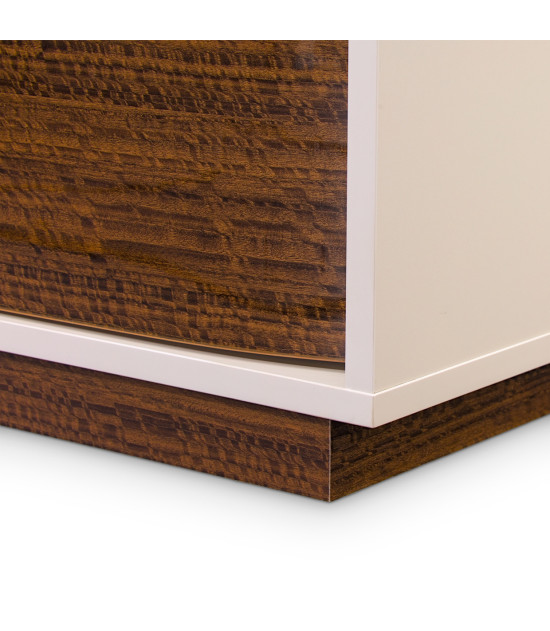 5-Drawer Chest walnut finish Pavira collection by Michael Amini