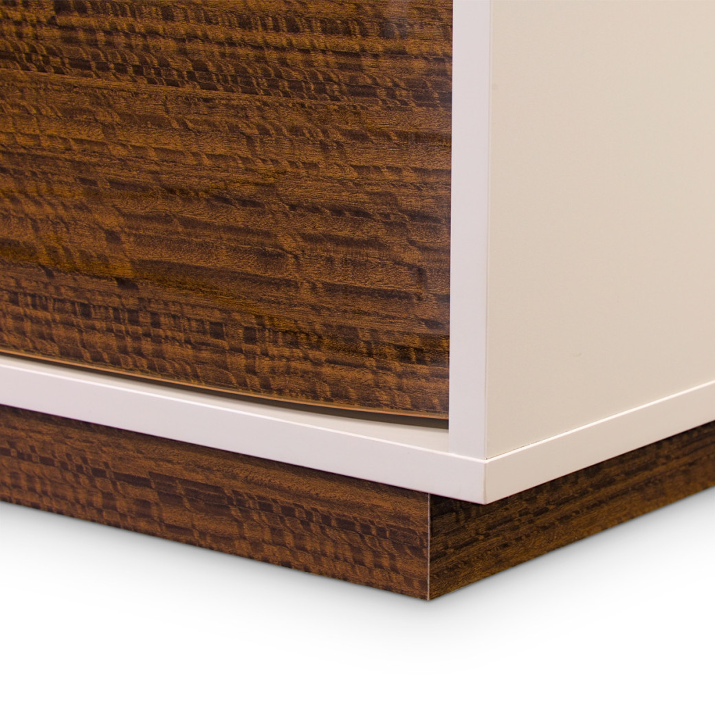 5-Drawer Chest walnut finish Pavira collection by Michael Amini
