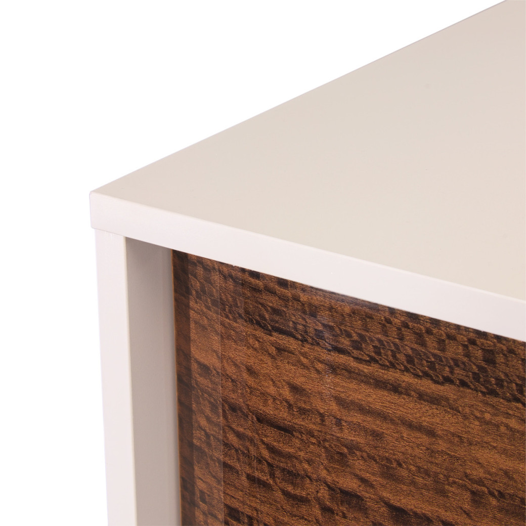5-Drawer Chest walnut finish Pavira collection by Michael Amini