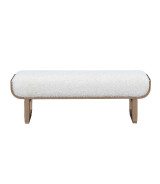 Bench west kensington - caramel Collection by Michael Amini 9096904-147